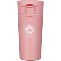 QIMEI-SHOP Termo-Termo de Café para Llevar de Acero Inoxidable Vaso Termico Prueba de Fugas Taza de Café Térmica Sin BPA…